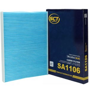 Salono filtras SCT Germany SA1106 / Audi A3, TT, Seat Arosa, Cordoba, Ibiza, Inca, Leon, Toledo, Skoda Octavia, Superb, VW Caddy, Golf, Lupo, Passat, Polo, Vento