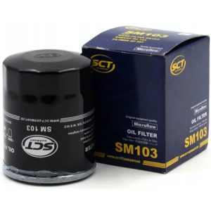 Alyvos filtras SCT Germany SM103 / Ford Probe, Kia Retona, Sportage, Mazda 121, 2, 323, 626, E, Demio, B-Serie, MX-3, MX-5, MX-6, Premacy, RX-8, Xedos 6, Mitsubishi Colt, Lancer, Smarter Forfour, Volvo XC-70
