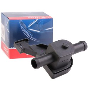 Aušinimo skysčio valdymo vožtuvas Topran 102654 / Audi 80, VW Golf, Jetta, Passat, Transporter T3