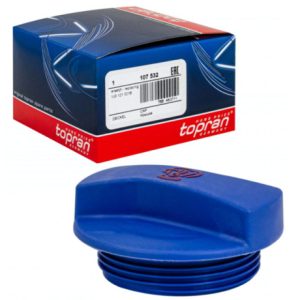 Aušinimo skysčio išsiplėtimo bakelio dangtelis Topran 107532 / Audi A3, A4, A6, TT, Q7, Seat Cordoba, Porsche Cayenne, VW Bora, Golf, Passat, Polo, Touareg