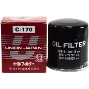 Alyvos filtras Union Japan B12010UN / Citroen C1, Daihatsu Charmant, Cuore, Peugeot 107, Toyota Auris, Avensis, Aygo, Camry, Carina, Celica, Corolla, Corona, IQ, Liteace, MR2, Paseo, Picnic, Prius, RAV, Starlet, Tercel, Yaris